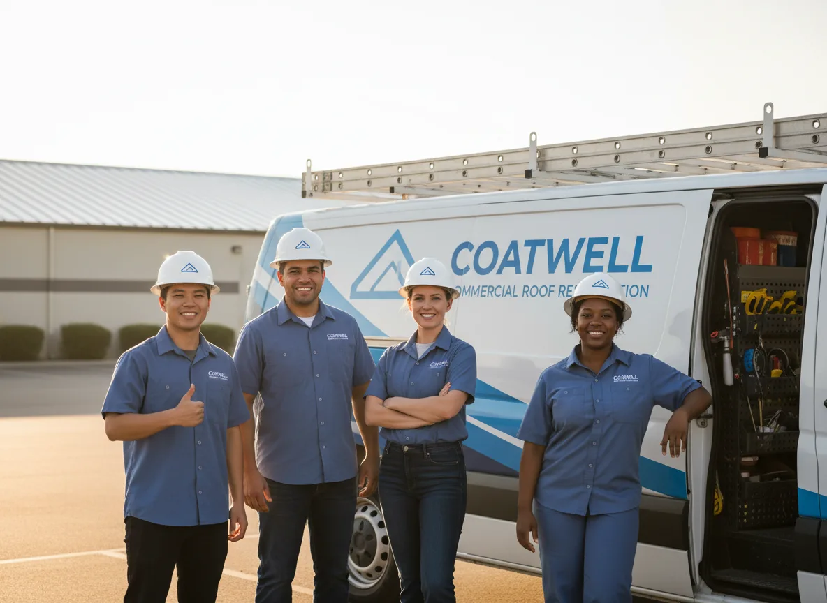 Commercial roof coating company in Bureau, IL